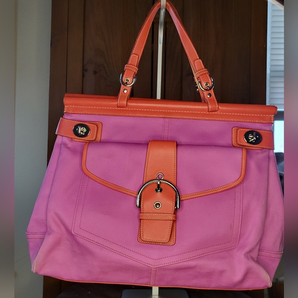 Coach Hamptons canvas Bag